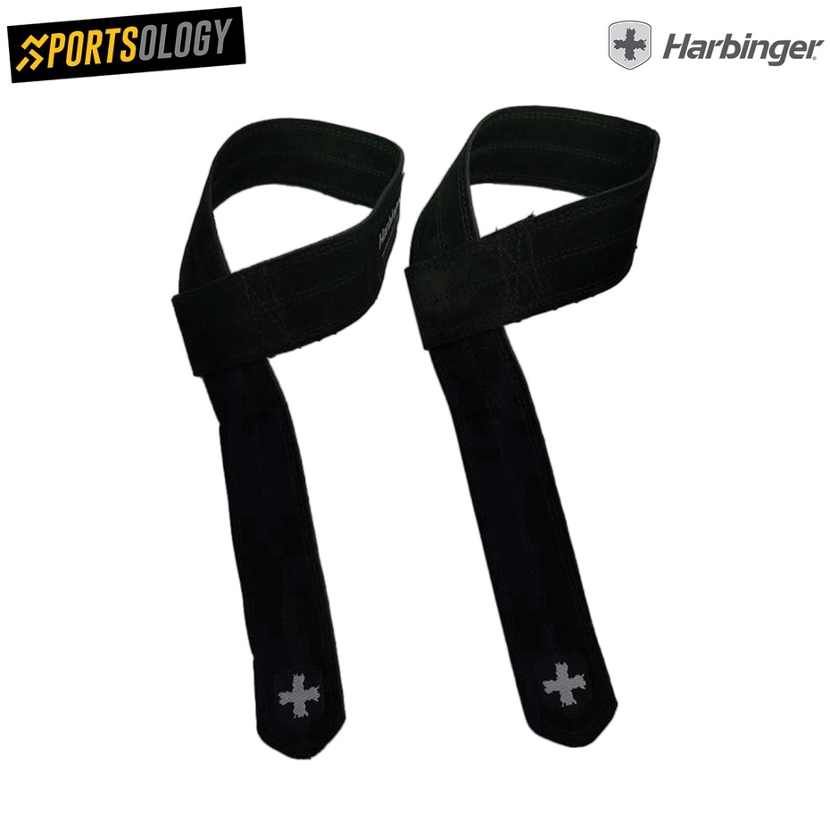 Harbinger Leather Lifting Straps Black One Size Shopee Philippines