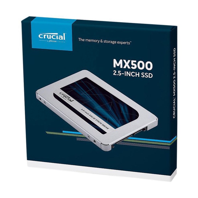 Crucial MX500 500GB / 2TB SATA 2.5" 7mm (with 9.5mm adapter) Internal
