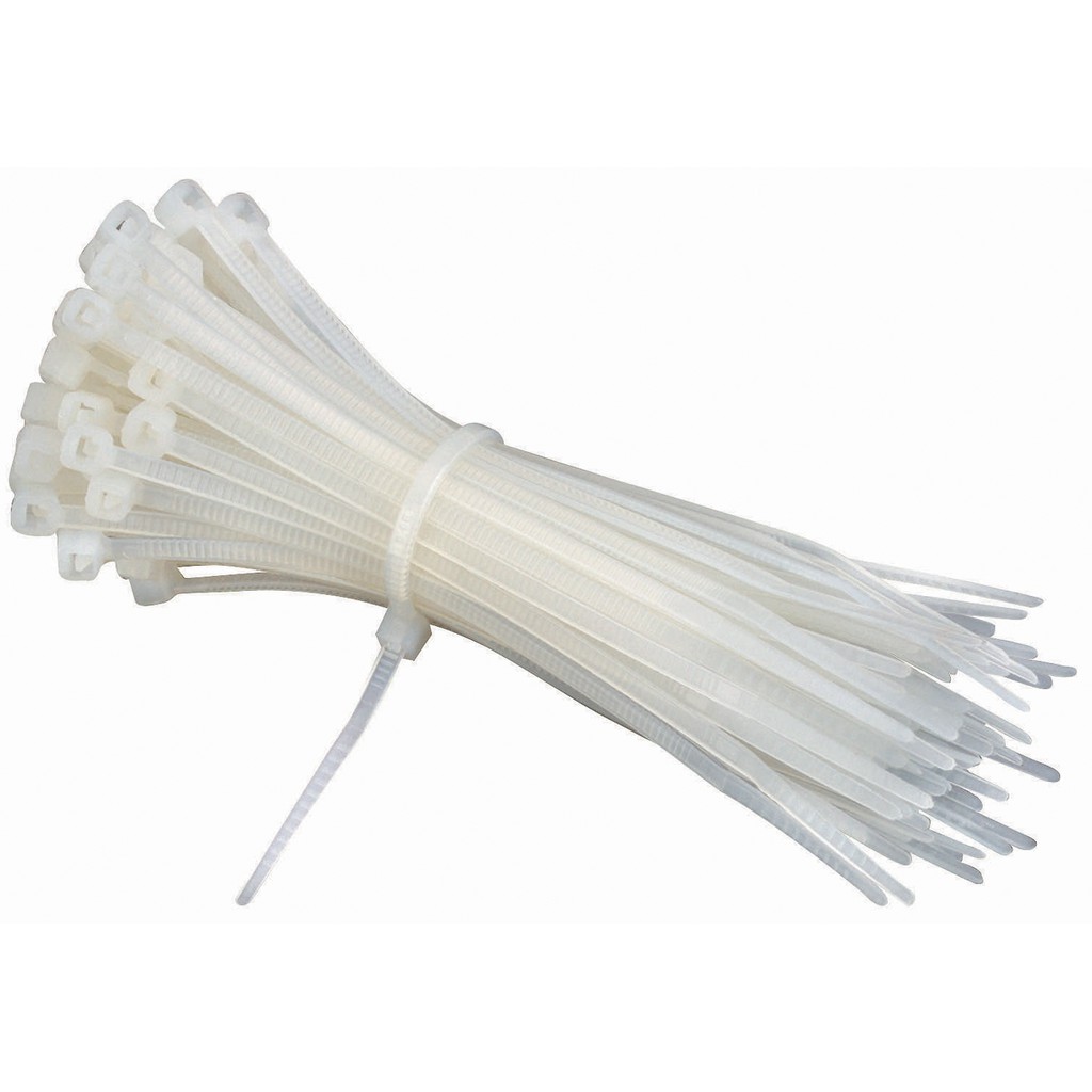 NYLON Ties WHITE Cable Tie (4", 6", 8", 10" 12", 14") Shopee Philippines