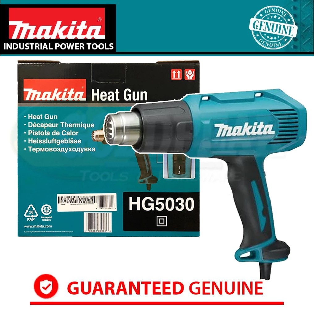 Makita HG5030 Heat Gun / Hot Air Gun 1600W •khm megatools• Shopee