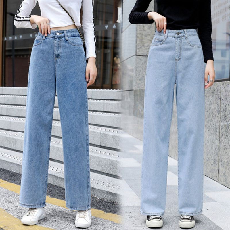 Premium WideLeg/ BAGGY PANTS/ Denim Squarepants HIGHWAIST Random