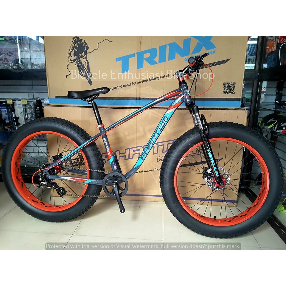 Phantom Herculin Fatbike Alloy Hydraulic Bicycle Fat bike Shopee