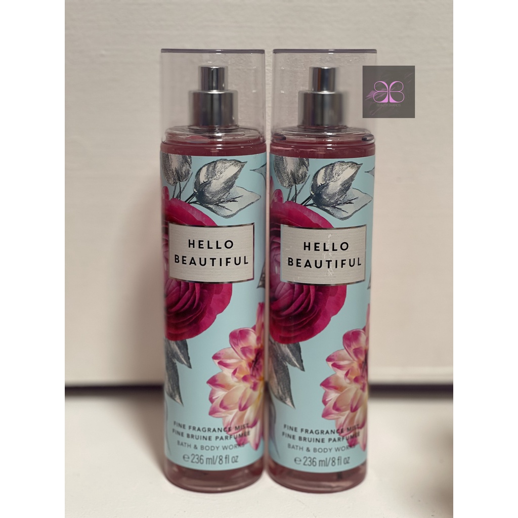 Bath and Body Works Hello Beautiful (Fine Fragrance Mist, 236 ml