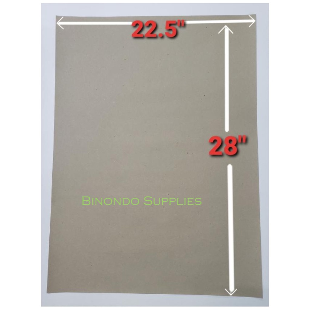 KRAFT Paper Cartolina Size 10 sheets 160 gsm School Supplies Shopee