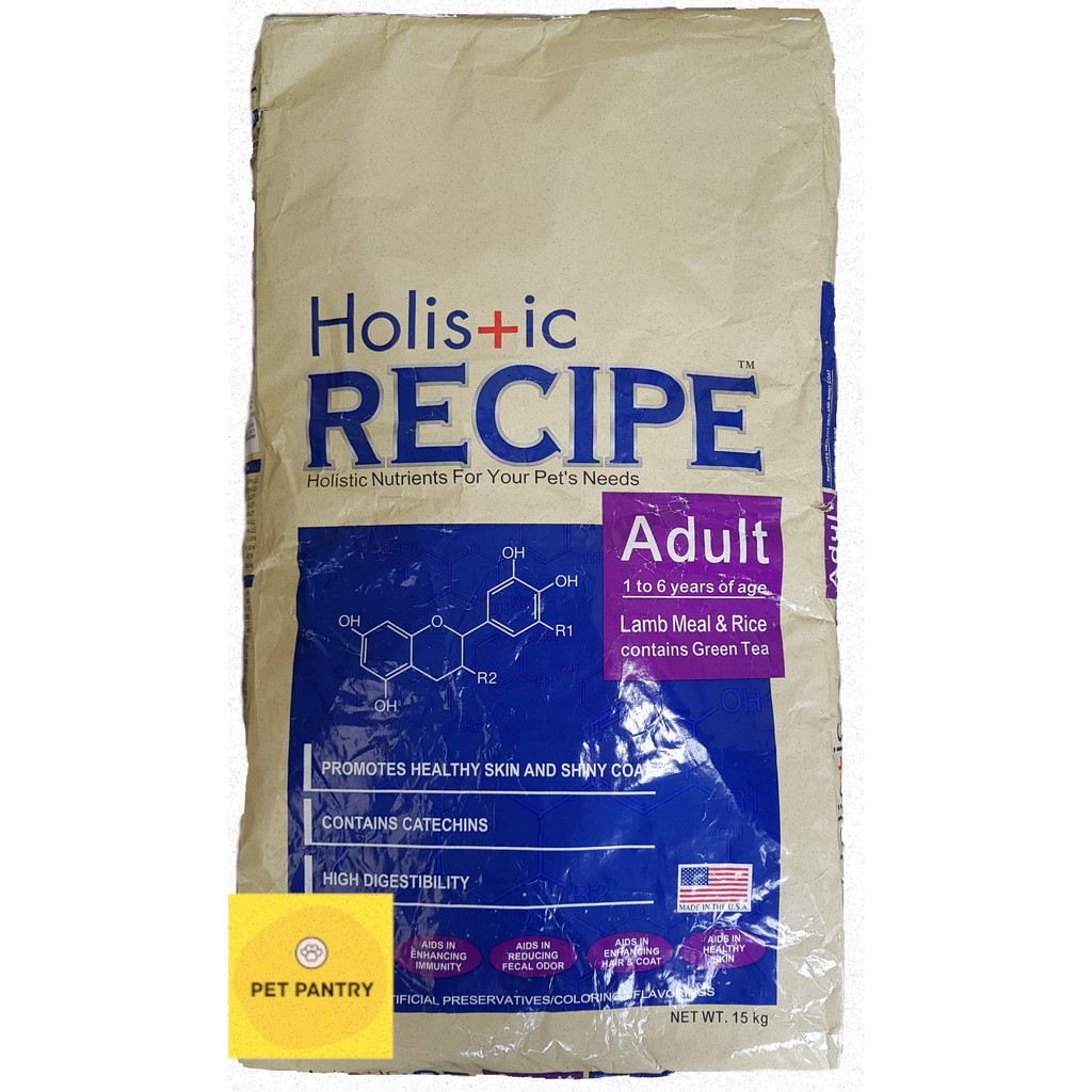 Holistic Recipe Adult Dog Food (1 kg Repacked) Shopee Philippines