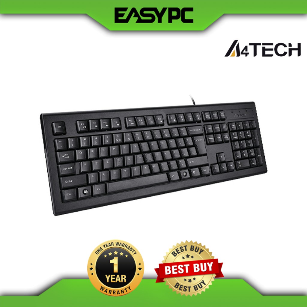 A4tech KRS85 Keyboard Usb Black Shopee Philippines