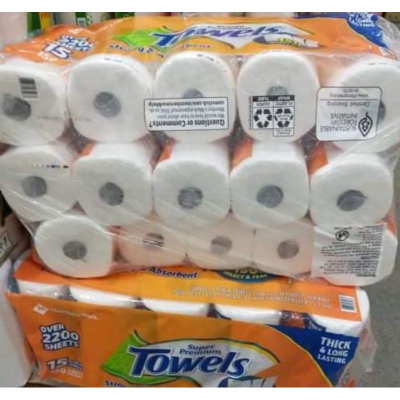 Member's Mark Super Premium Paper Towel PEr ROLL (150 sheets per roll