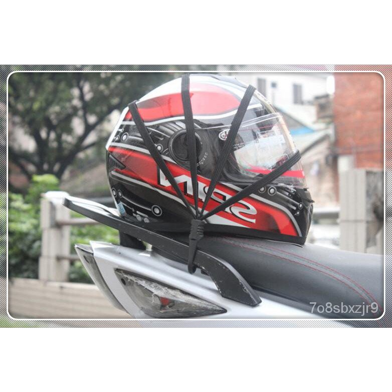 Motorcycle Hooks Mesh Organizer Holder Accessories Luggage Helmet Net