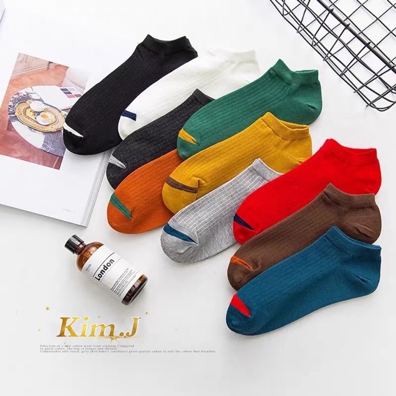 Set Of 10Pairs Men's Socks Cotton High Quality Classical Summer