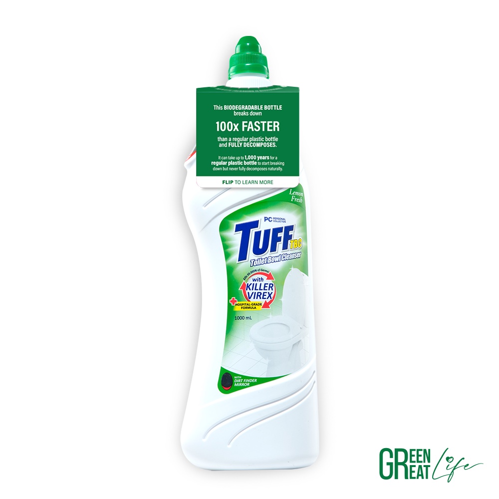 Tuff Toilet Bowl Cleaner Lemon 1000mL PC Personal Collection Shopee