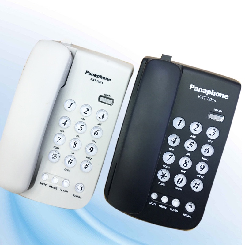 Wallmounted home telephone Wallmounted fixed internal line onhook