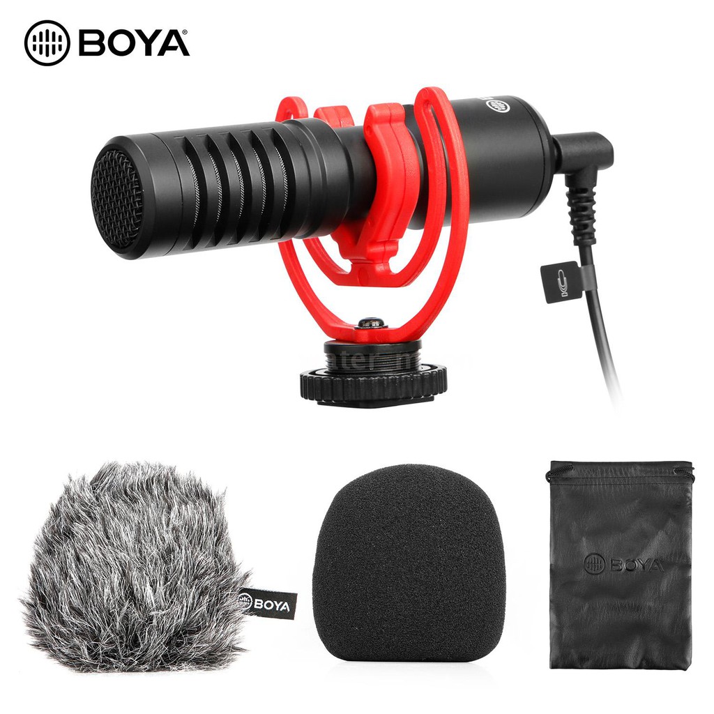 BOYA BYMM1 Professional Video Audio Recording Microphone OnCamera Mic