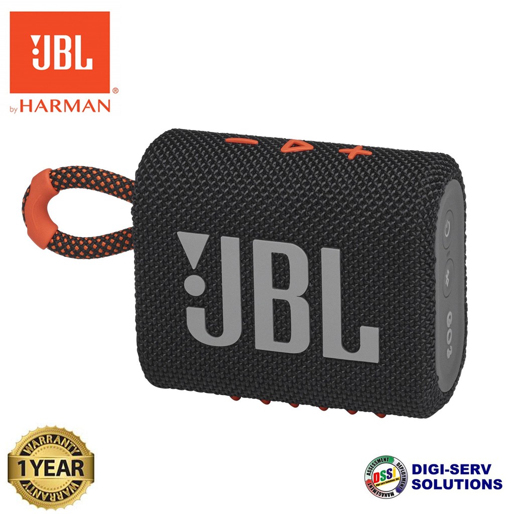 JBL Go 3 Portable Waterproof Wireless IP67 Dustproof Outdoor Bluetooth