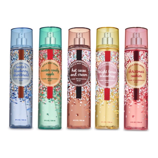 Bath And Body Works Christmas Cookies Fine Fragrance Mist