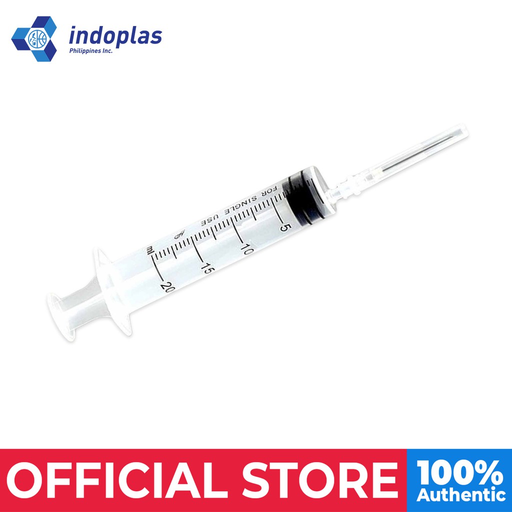 Indoplas 20cc Disposable Syringe Box of 50 Shopee Philippines