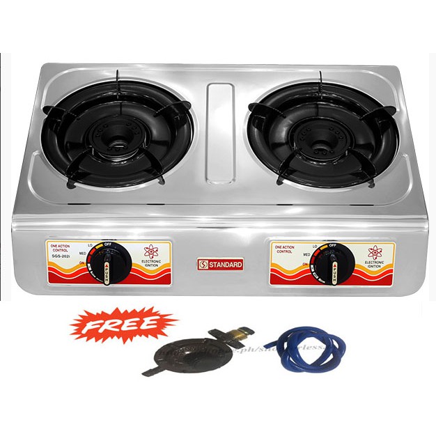 standard gas stove double burner sgs202 Shopee Philippines