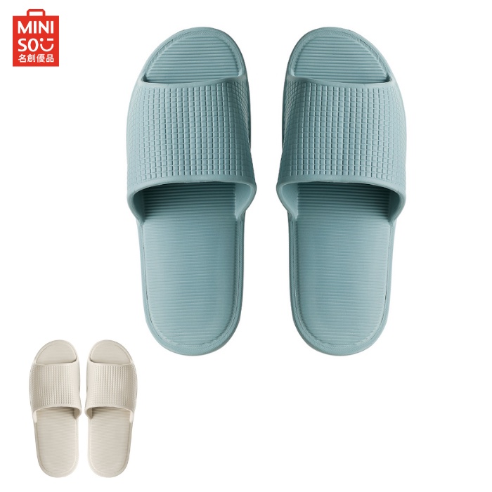 Miniso Mosaic Pattern Men and Women Bathroom Slipper Indoor Slippers