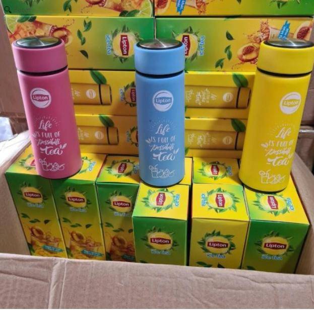 Lipton Plastic Coated Glass Bottle 400ml Shopee Philippines