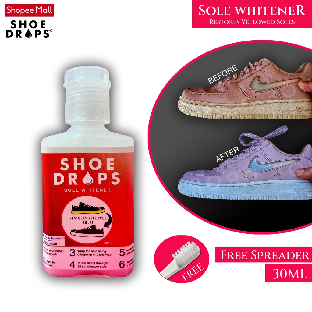 Shoe Drops Shoe Sole Whitener 30ml Shopee Philippines