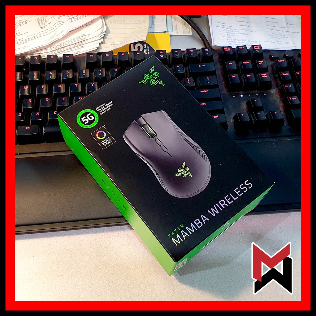 Razer Mamba Wireless RGB Gaming Mouse 16000 DPI 5G Optical