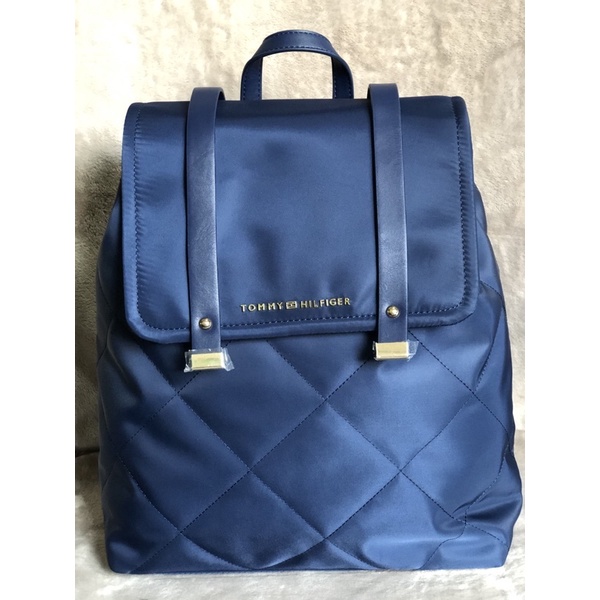 Tommy Hilfiger's Amelia Nylon Flap backpack Shopee Philippines
