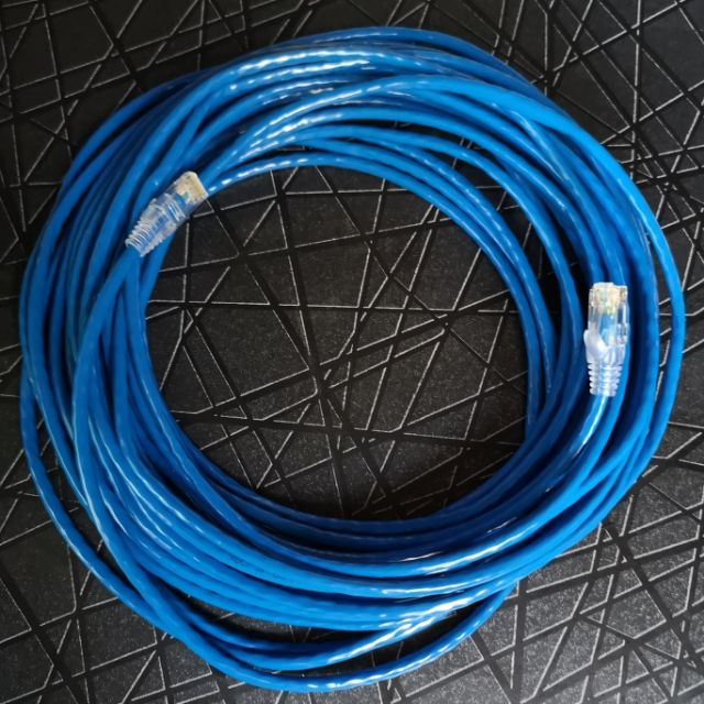 High speed Cat6e cable with RJ45 10, 15, 20, 25 meters Shopee Philippines