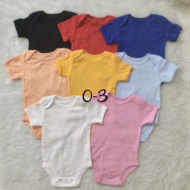 High quality Plain onesies Shopee Philippines
