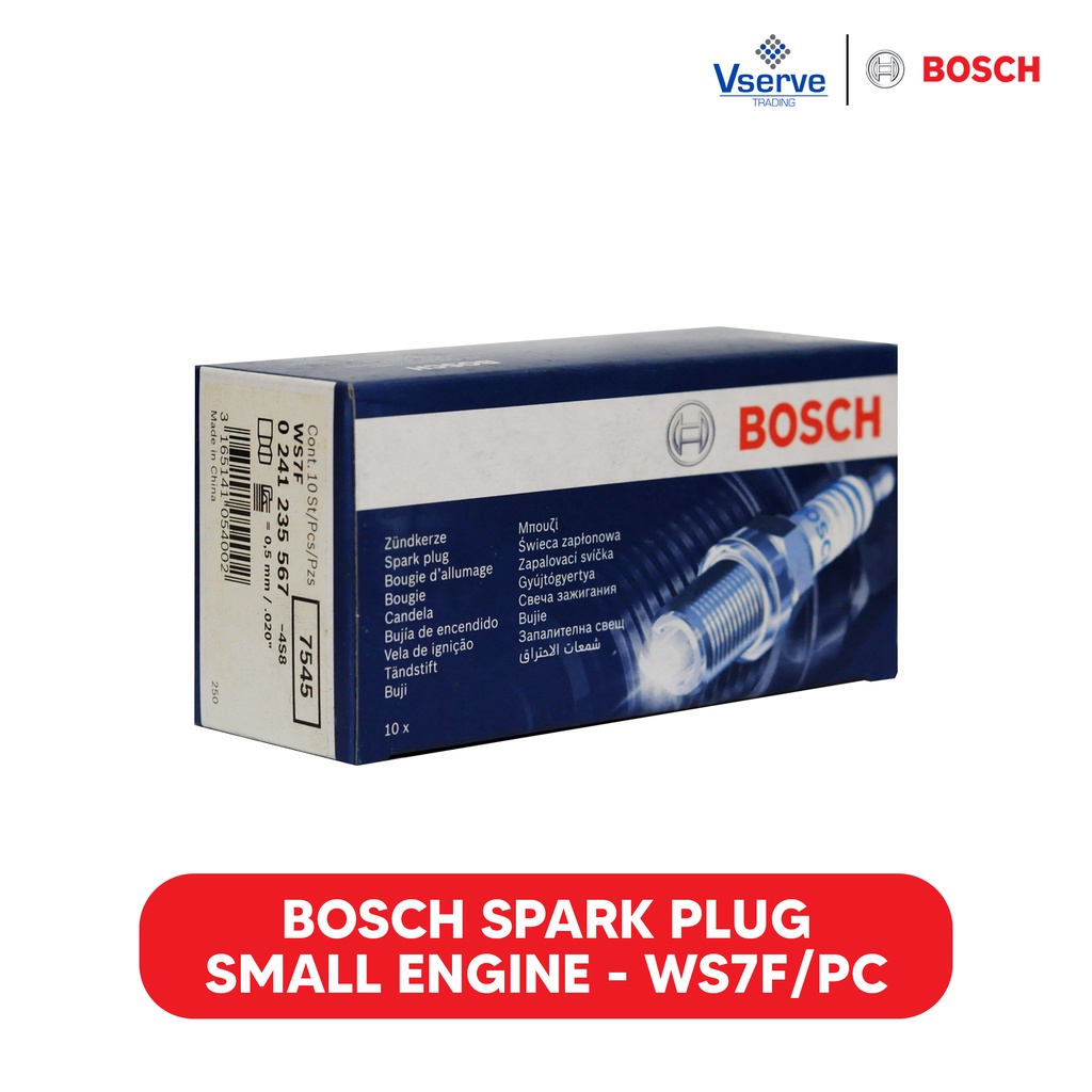 BOSCH Small Engine Spark Plug WS7F Shopee Philippines