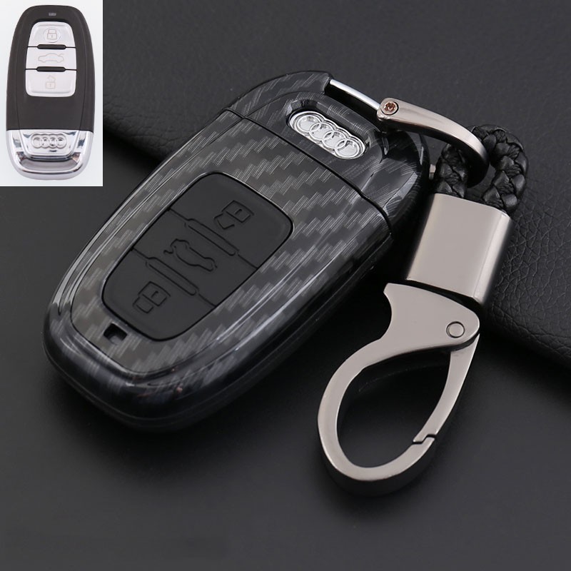 Audi Car Key Case for Q5 A5 A7 A6 2018 RS7 R8 SQ5 RS5 Coupe Smart Key