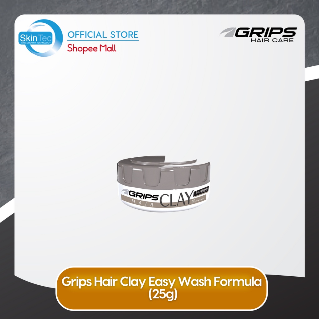 Grips Hair Clay Easy Wash Formula (25g) Shopee Philippines