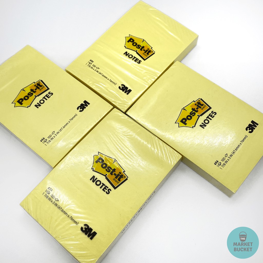 3M PostIt Notes 17/8" x 3" Shopee Philippines