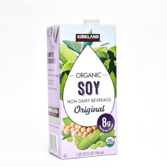 Kirkland Signature Original Organic Soy Milk 946mL Shopee Philippines