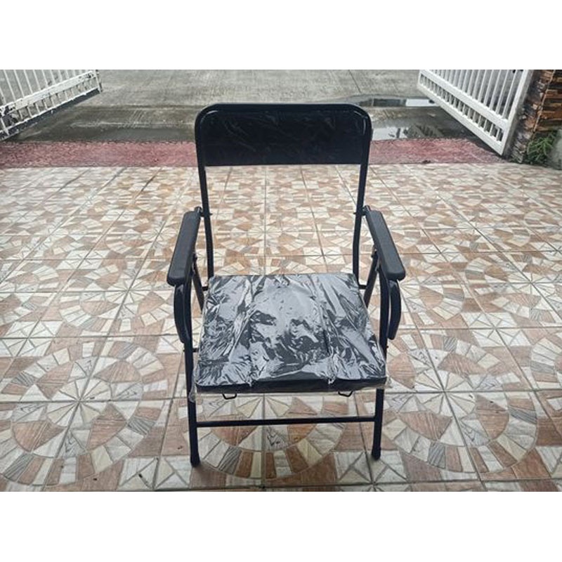 FOLDABLE COMMODE CHAIR BLACK Shopee Philippines