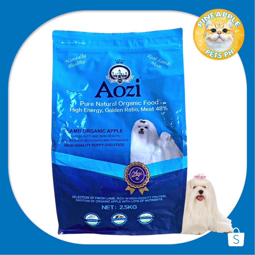 Aozi Puppy Lamb Organic Apple 2.5kg Shopee Philippines