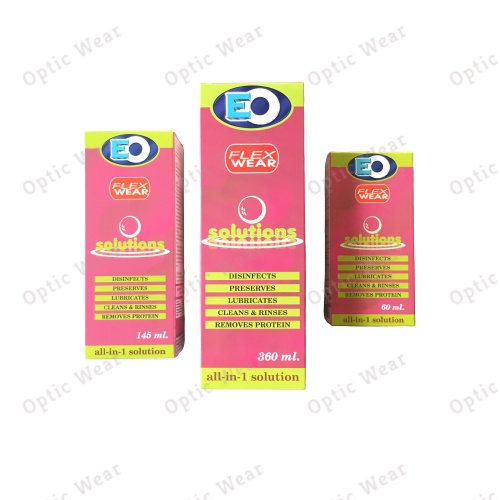 EO Flex Wear Solution ORIGINAL 145ML Contact Lens Solution Shopee