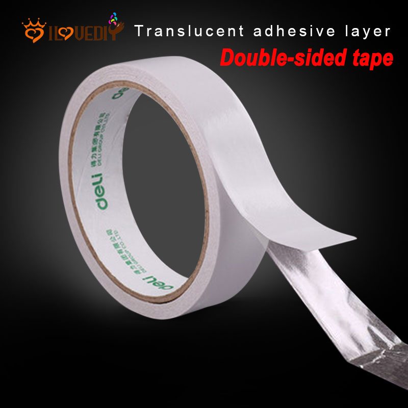 Super Strong Double Sided Adhesive Tape Paper / Ultrathin Highadhesive Cotton Doublesided