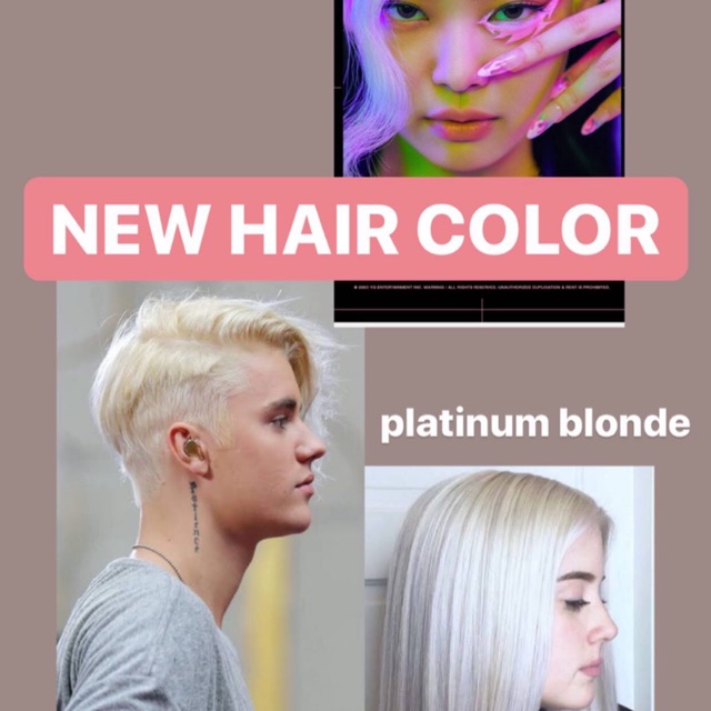 Bleach Please PLATINUM BLONDE hair color + bleaching set Shopee