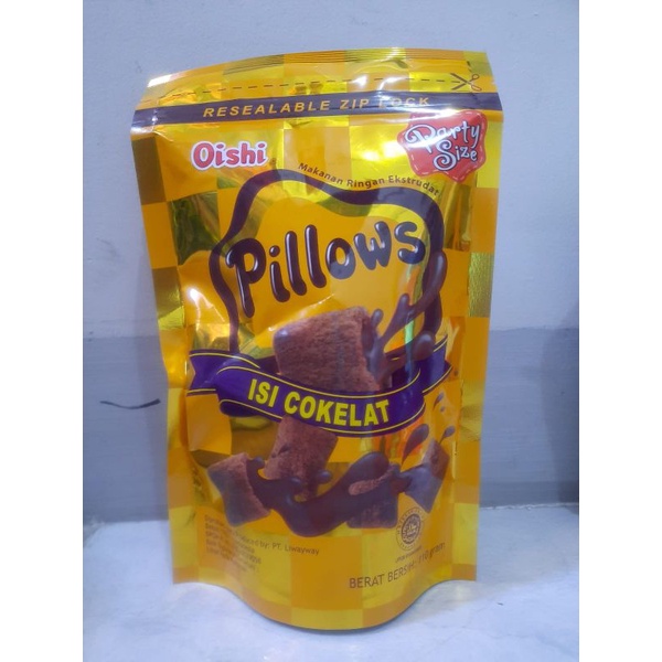 Oishi Pillows Chocolate Snacks 110g Shopee Philippines