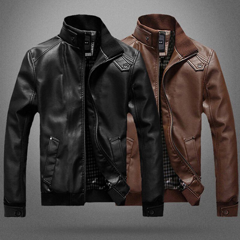 insLeather Jacket For Men Water Proof Shopee Philippines
