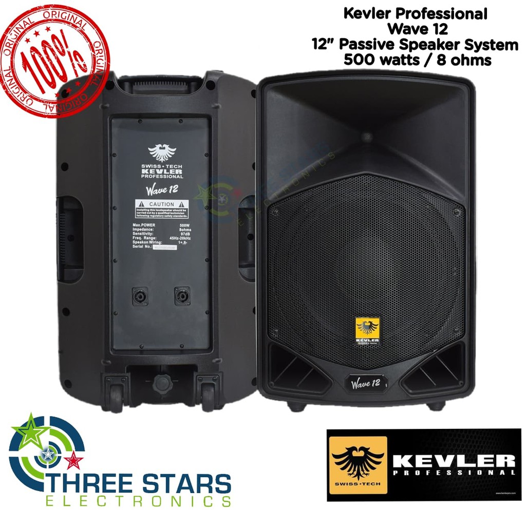 1 piece kevler wave 12 wave12 12 speaker 12 passive speaker system 500