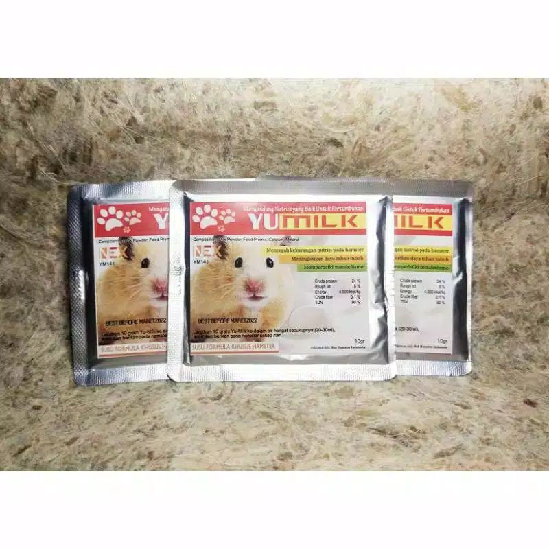 Yumilk Hamster Milk 10 Grams (Hamster Milk) Shopee Philippines