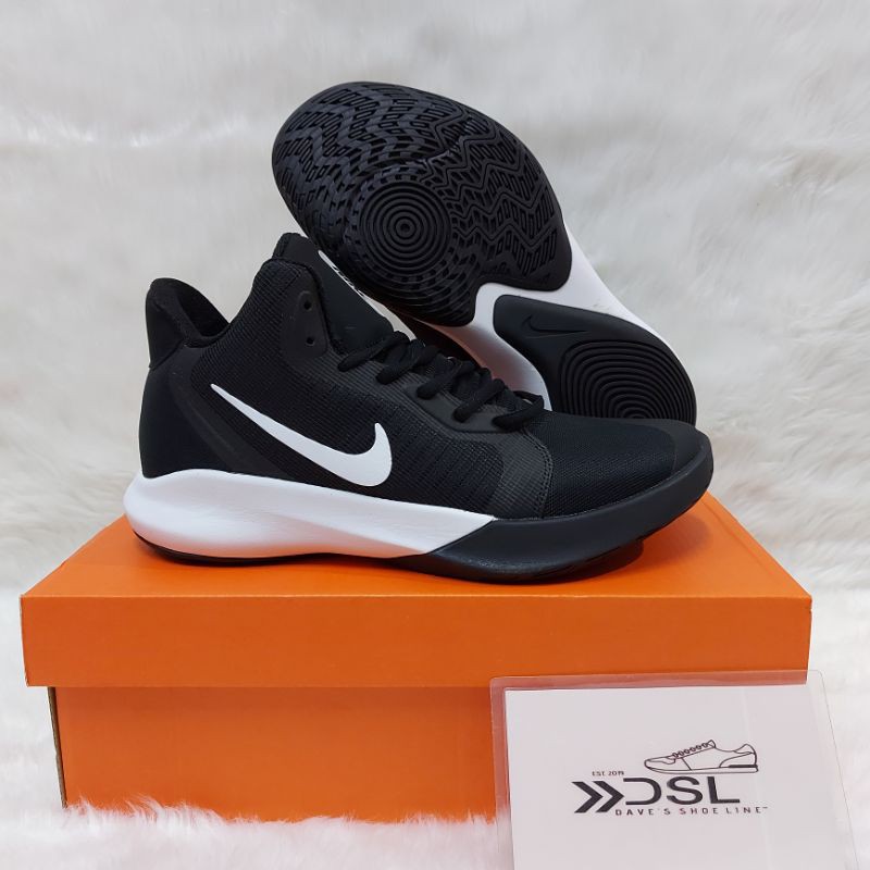 Nike Precision 3' Black/White Basketball shoes for Men Shopee Philippines