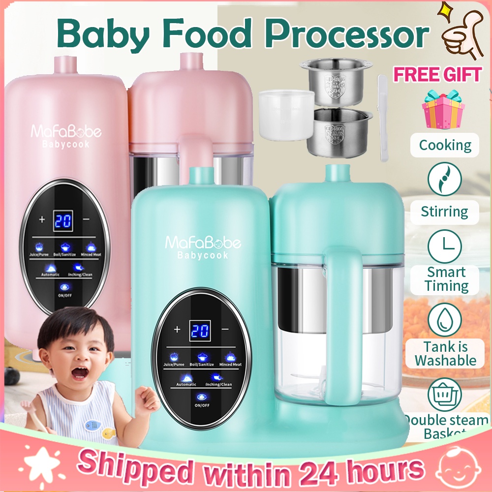 5 in 1 Baby Cook Infant Food Maker Making Machine Food Steamer and