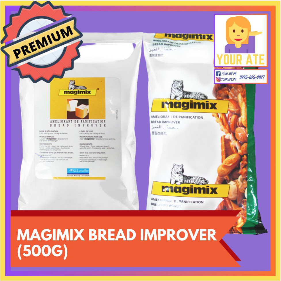Magimix Yellow/ Green Bread Improver (500g) Shopee Philippines