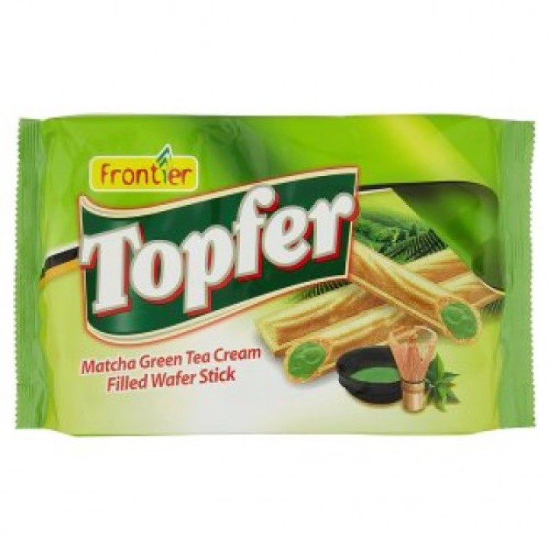 Topfer Matcha Green Tea Cream Filled Wafer Shopee Philippines