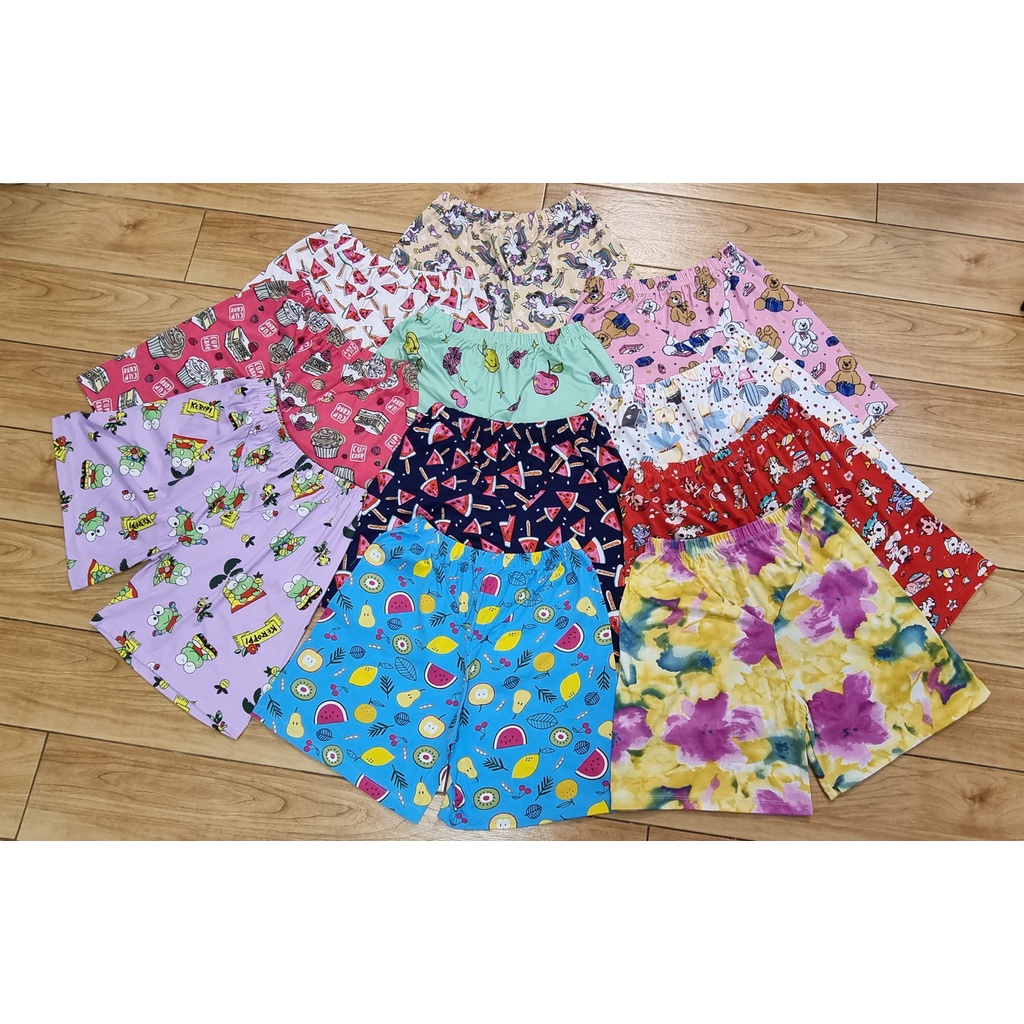 CHERRY BERRY MATERNITY SHORTS STRETCHABLE GARTER SUPER COMFY SOFT