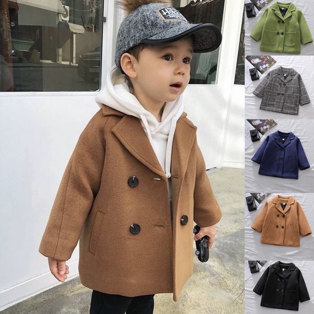 Fashion Kids Coat Boys Girls Thick Coat Padded Winter Jacket Clothes