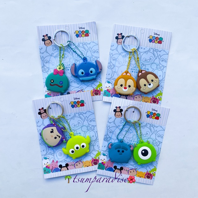 *1 pair* Tsum Tsum Keycaps Stitch Scrump Chip Dale Buzz Lightyear Alien