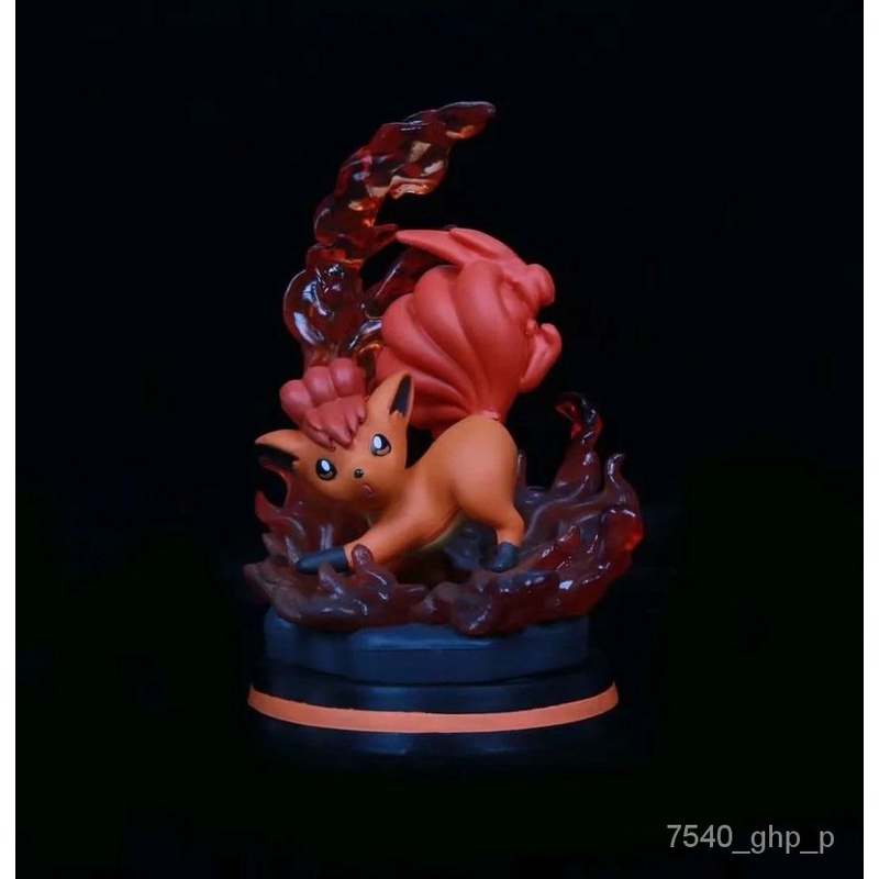 Pokemon Cartoon Anime Pikachu Vulpix Ivysaur Action Figures Toys PVC