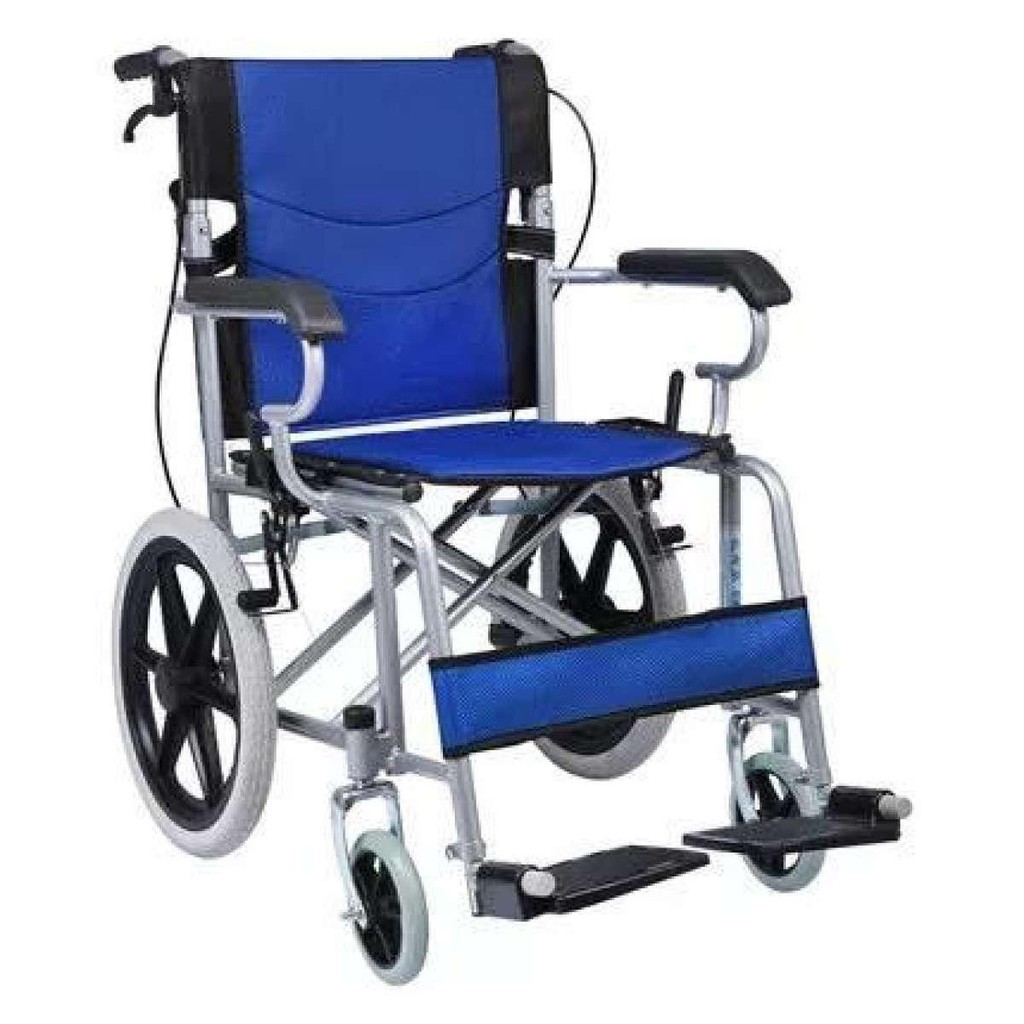 Foldable Heavy Duty Lightweight Travel Wheelchair Shopee Philippines